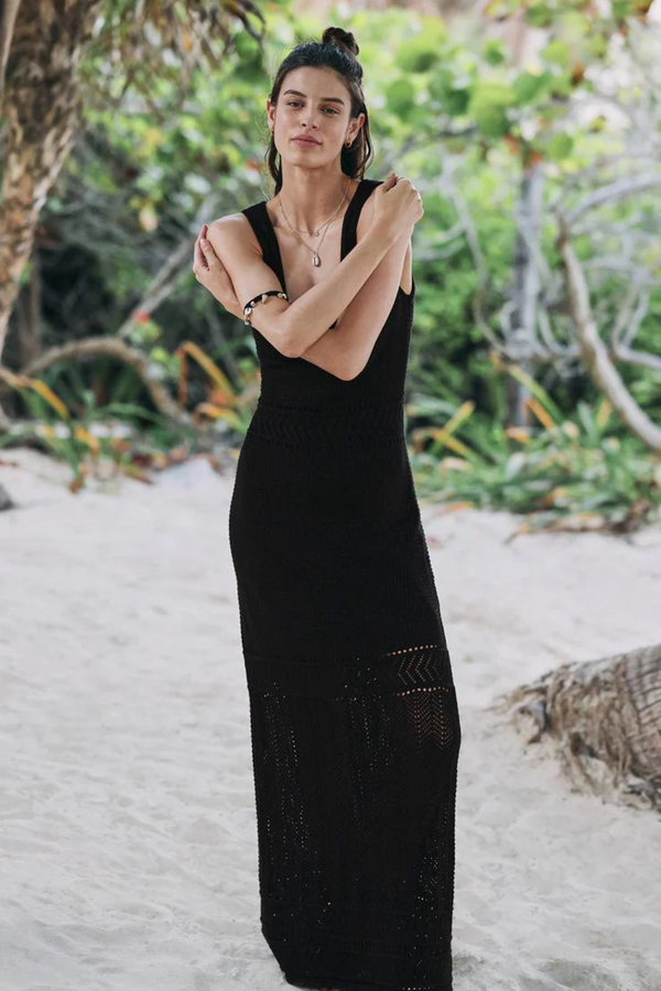 Z SUPPLY - TARELLE MAXI DRESS BLACK