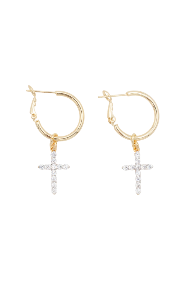 BUNGALOW BLONDE JEWELRY - MADONNA HOOPS
