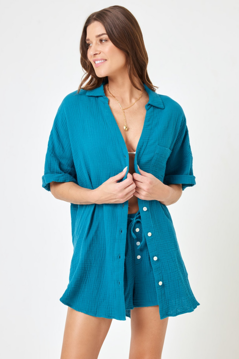 LSPACE - TERRAZO TUNIC MEDITERRANEAN