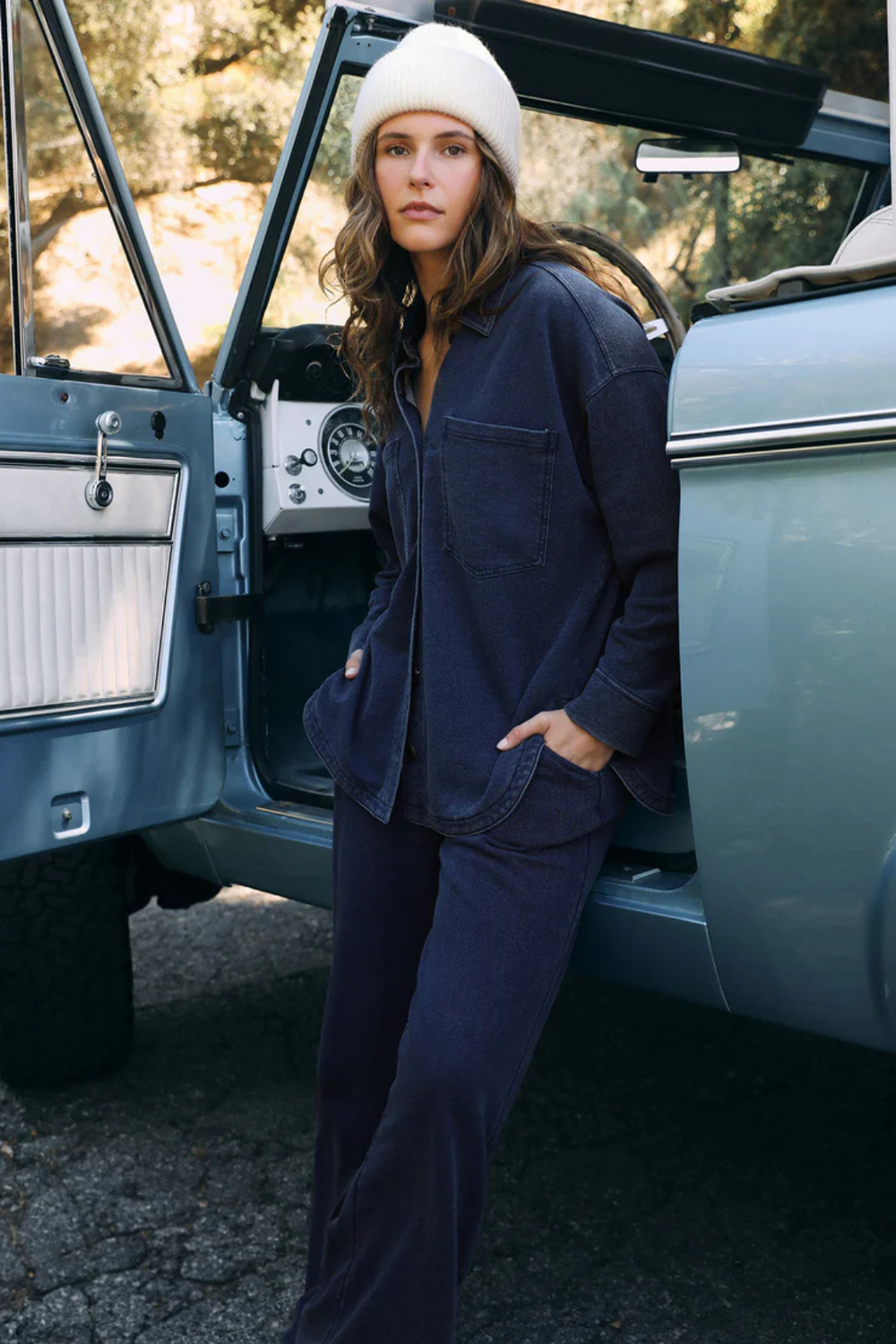 Z SUPPLY - HUNTER KNIT DENIM PANT INDIGO – swirlboutique