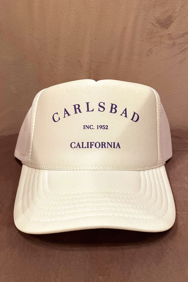 NFM - HOMETOWN GAME DAY TRUCKER HAT CARLSBAD WHITE