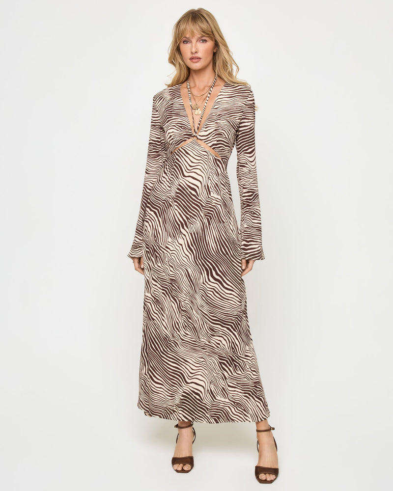 LSPACE - SAY WHEN MAXI DRESS YOU'RE AN ANIMAL