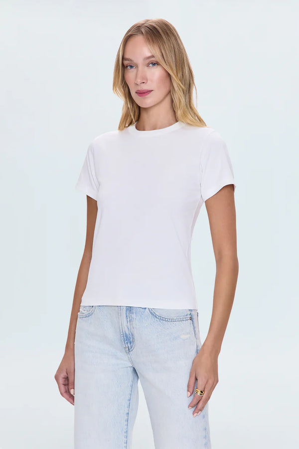 PISTOLA - ALBA BABY TEE LE BLANC