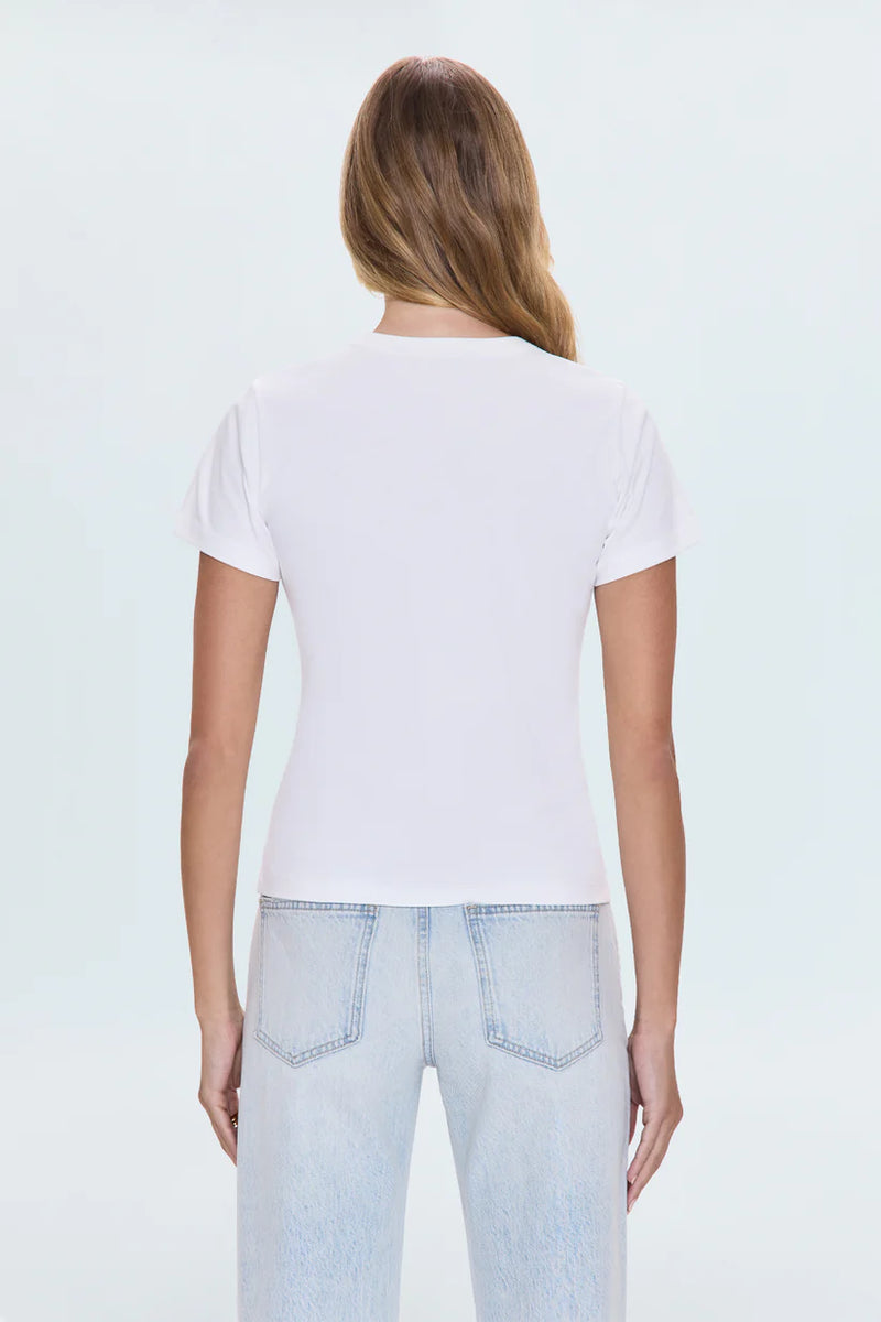 PISTOLA - ALBA BABY TEE LE BLANC