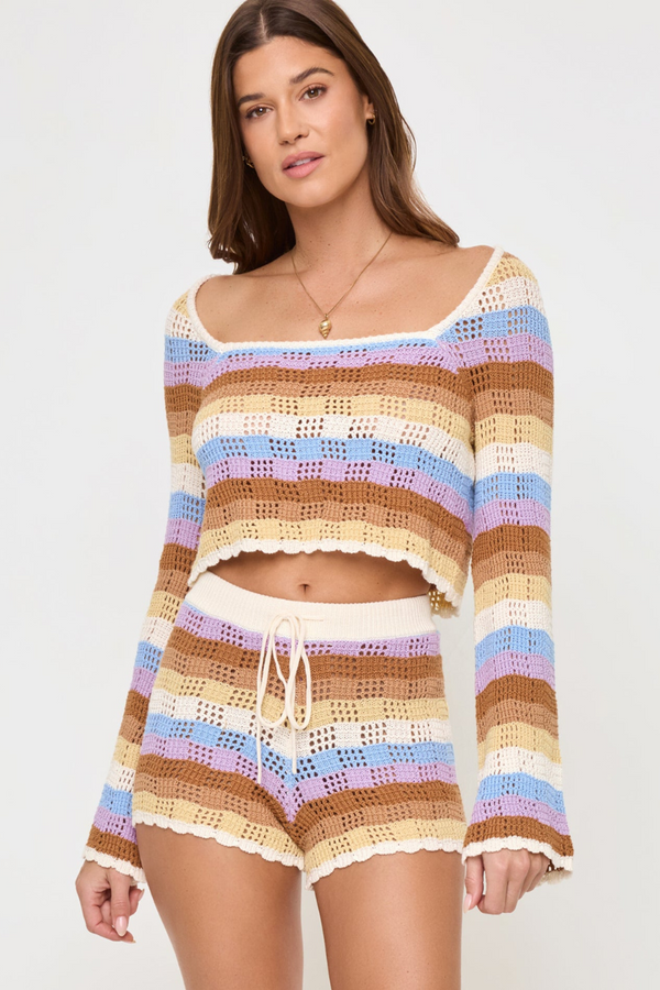 LSPACE - LOST TIDES TOP BAJA CALIFORNIA STRIPE