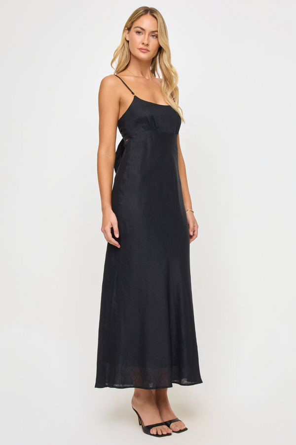 LSPACE - MOONRISE MAXI DRESS BLACK