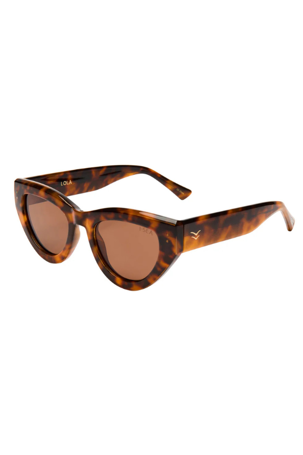I-SEA - LOLA SUNGLASSES TORT BROWN