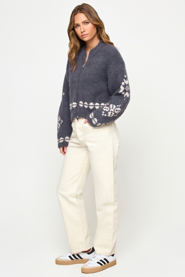 LSPACE - COSMOS SWEATER SNOWY ISLE FAIR ISLE