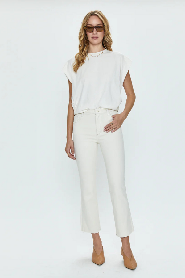 PISTOLA - TRINA MUSCLE TEE WHITE SAND