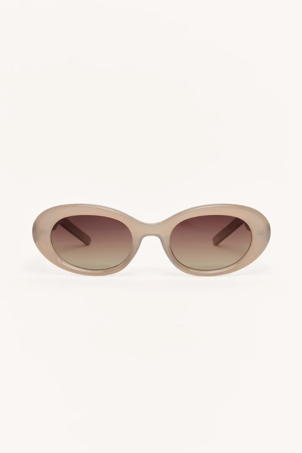 Z SUPPLY - DAYGLOW POLARIZED SUNGLASSES TAUPE GRADIENT