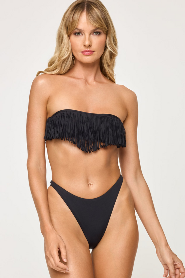 LSPACE - LEILANI BIKINI BOTTOM BLACK