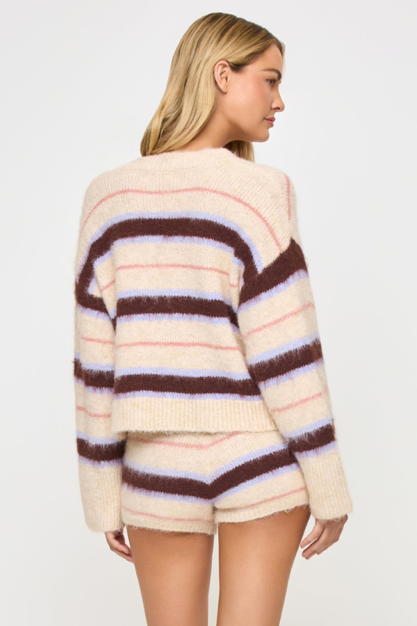 LSPACE - MONTAUK SWEATER PREP SCHOOL STRIPE