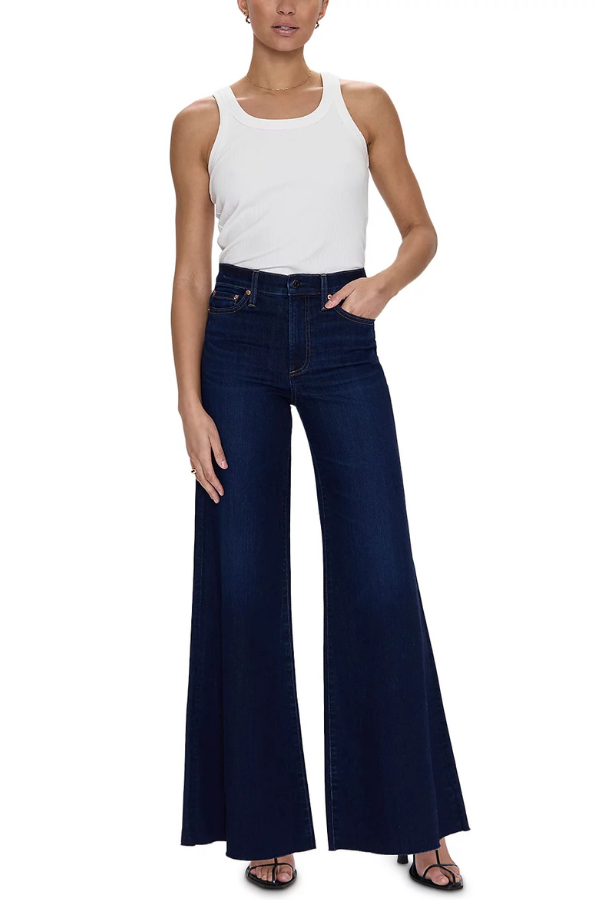 PISTOLA - IZZY HIGH RISE WIDE LEG JEAN TRISTESSE
