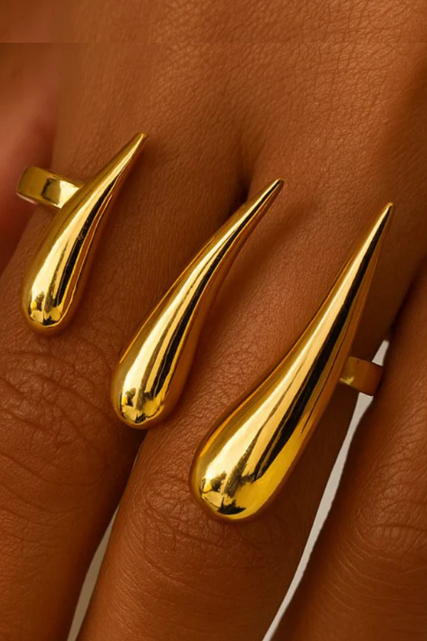 BUNGALOW BLONDE JEWELRY - I CHOOSE THE BEAR RING