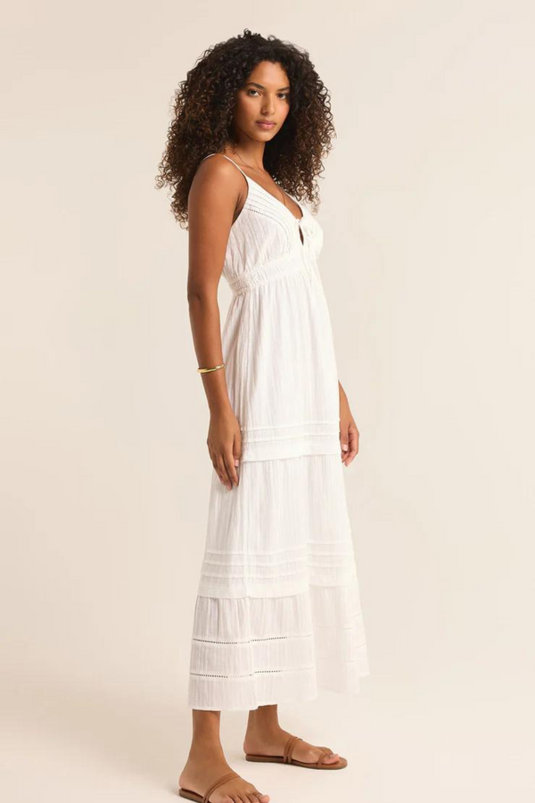 Z SUPPLY - DIVINITY MAXI DRESS WHITE