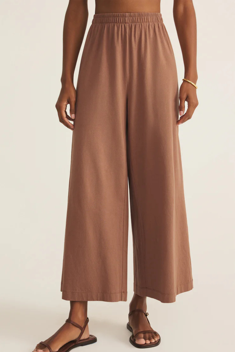 Z SUPPLY - SCOUT JERSEY PANT TEAKWOOD