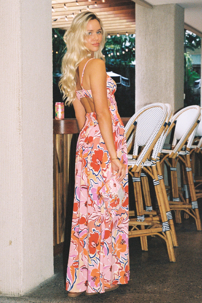 LSPACE - TALA MAXI DRESS LOST IN BLOOMS
