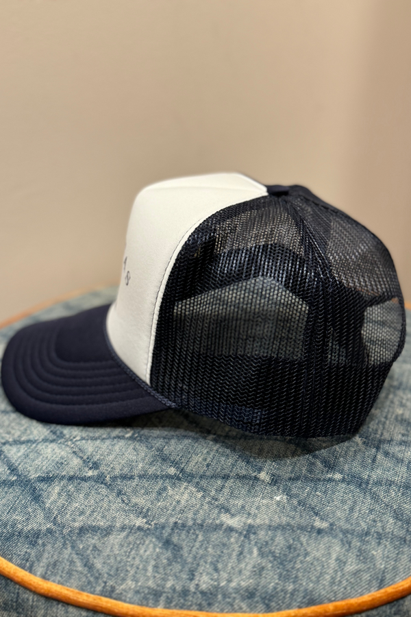 NOT FROM MALIBU - ENCINITAS TRUCKER HAT NAVY / WHITE