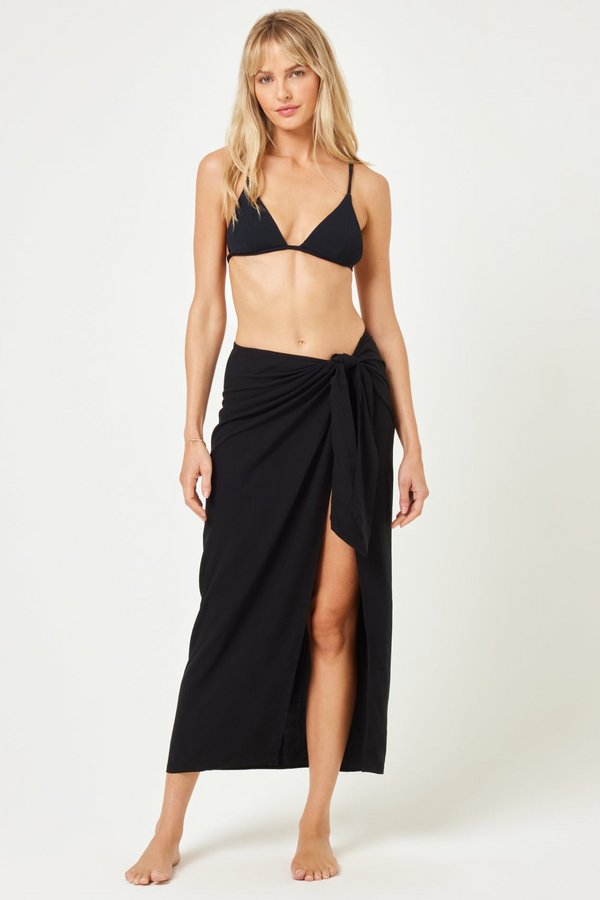 LSPACE - PORTELA SARONG BLACK