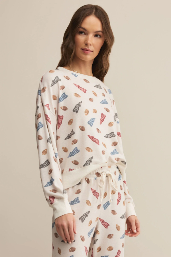 Z SUPPLY - ELLE LETS GO LS TOP