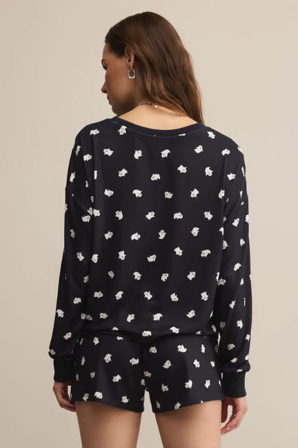 Z SUPPLY - DELIA GHOST SHORT BLACK SAND