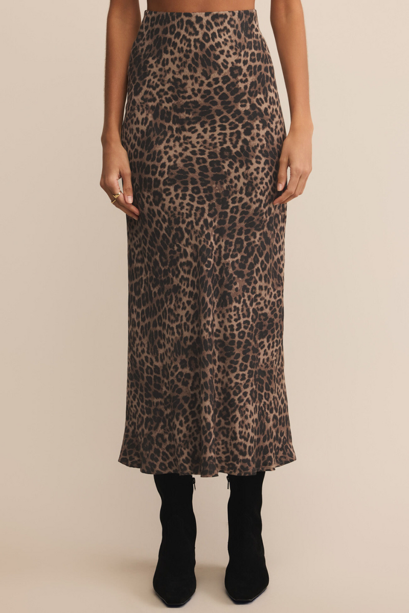 Z SUPPLY - IZABEL LEOPARD SKIRT