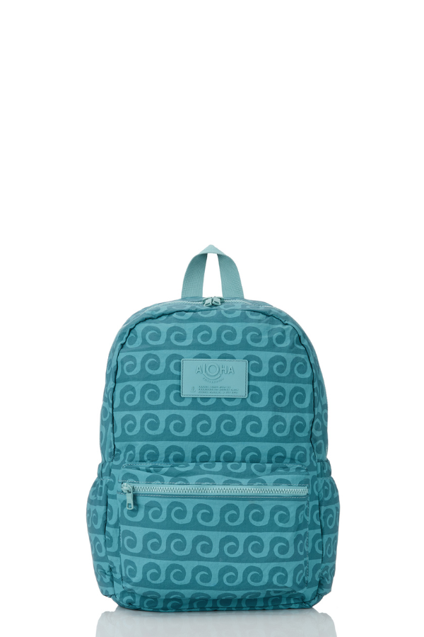 ALOHA COLLECTION - PARTY WAVE BACKPACK TIDE – swirlboutique