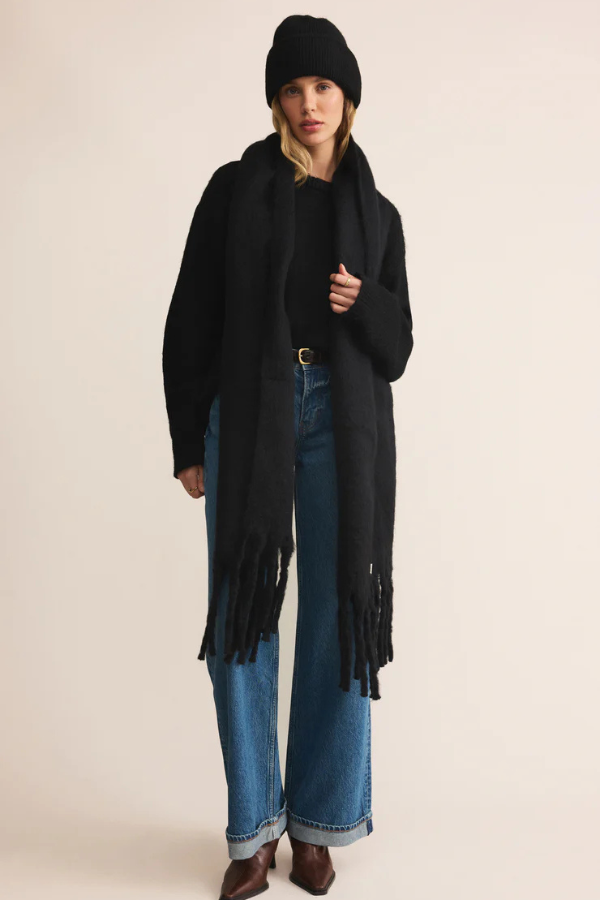 Z SUPPLY - GLACIER LUXE BEANIE BLACK