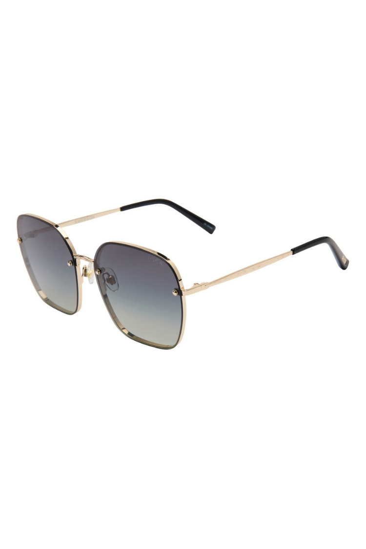I-SEA - EMERSON SUNGLASS GOLD SMOKE