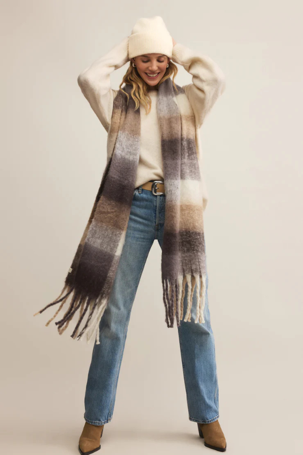 Z SUPPLY - GLACIER LUXE BEANIE WARM WHITE