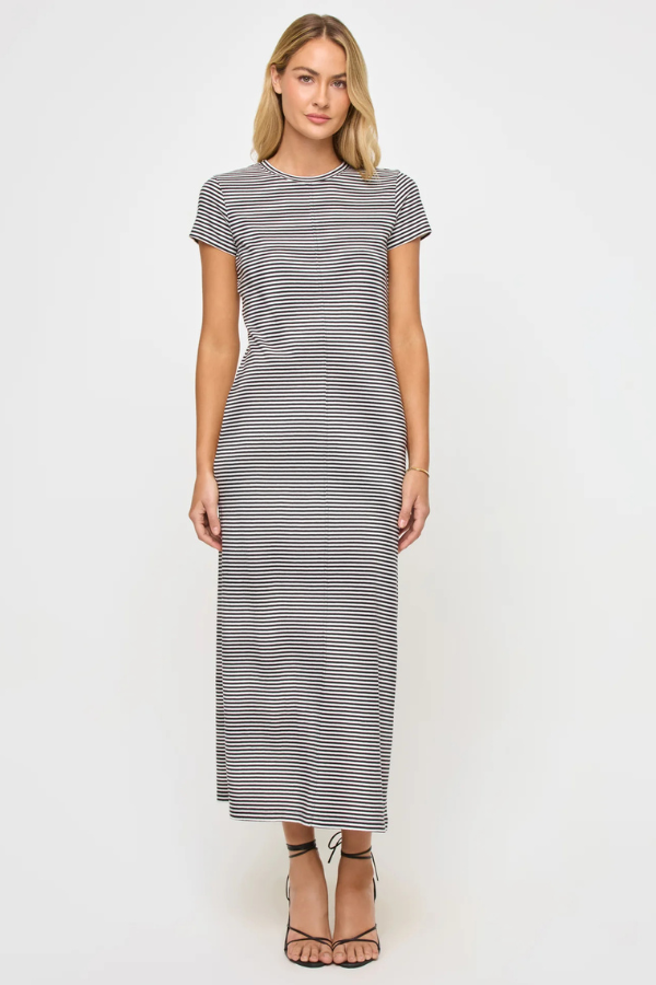 LSPACE - SLOANE DRESS BLACK CREAM