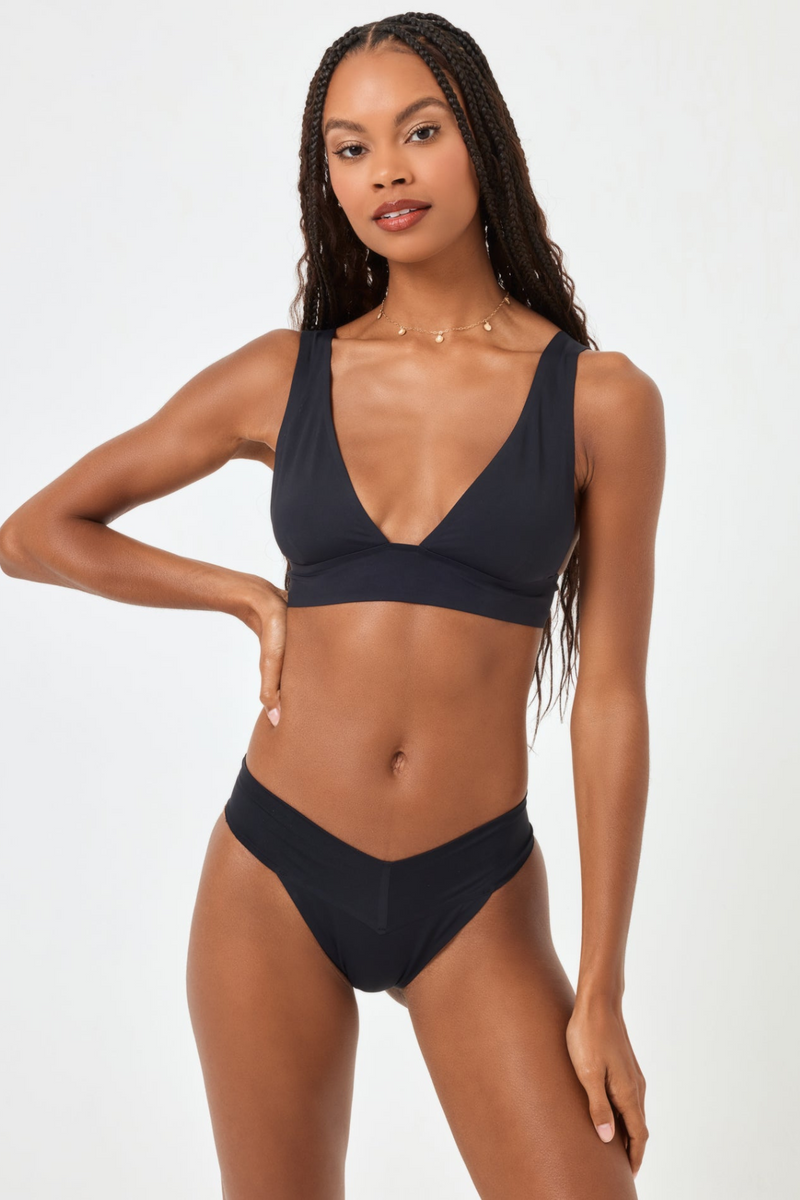 LSPACE - HARLEY BIKINI TOP BLACK