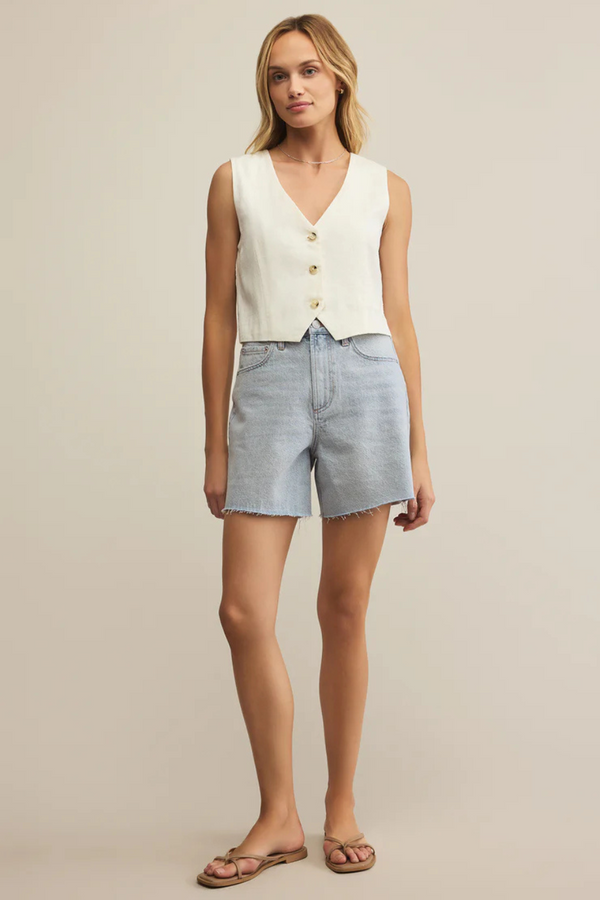 Z SUPPLY - PORTER DENIM SHORT FADED INDIGO