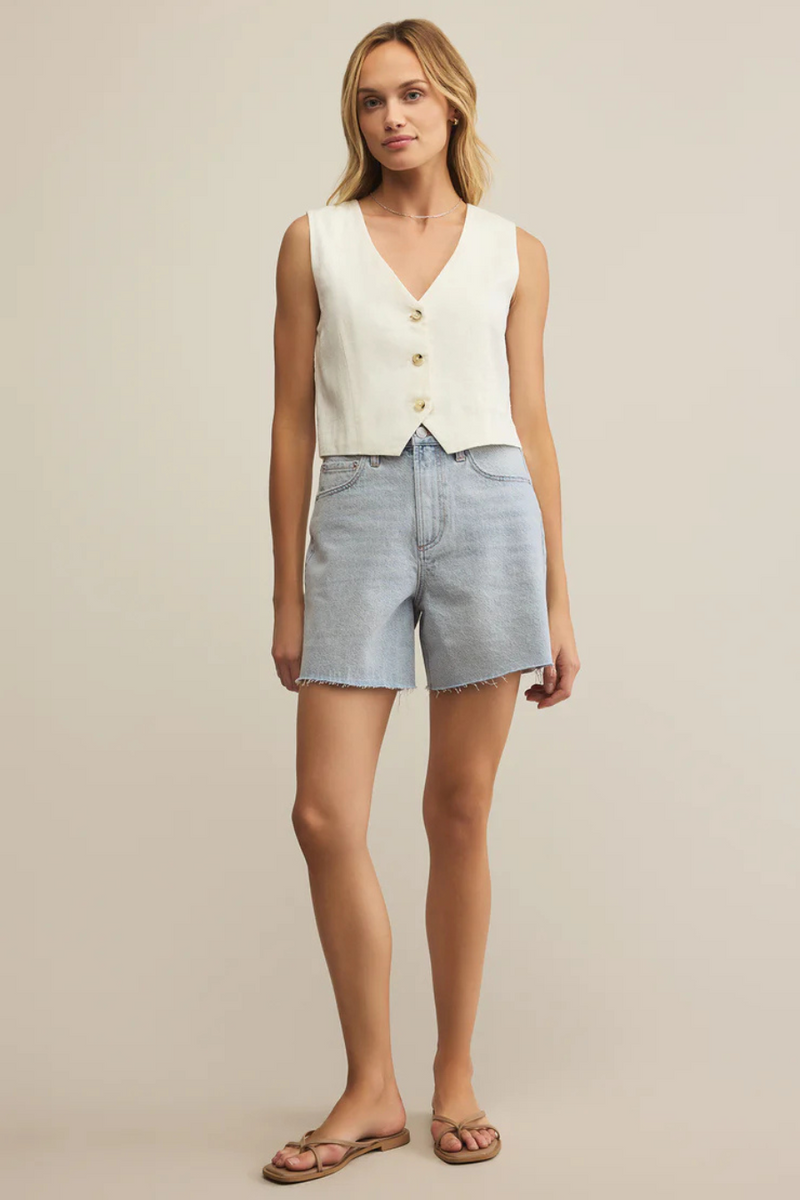 Z SUPPLY - PORTER DENIM SHORT FADED INDIGO