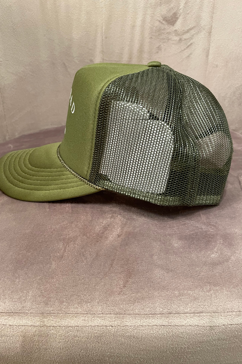 NFM - HOMETOWN TRUCKER HAT CARLSBAD OLIVE