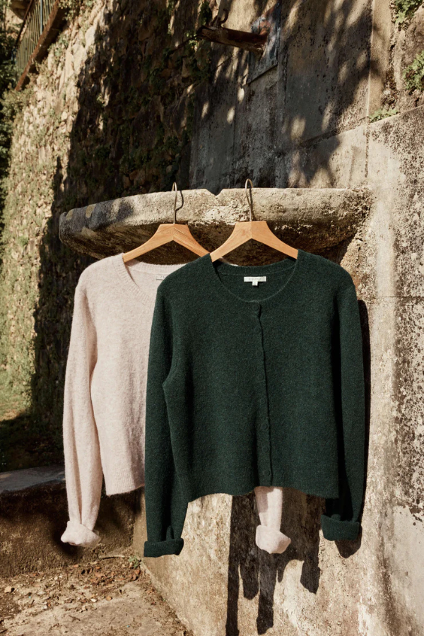 ATTACHMENT ニット Z SUPPLY - MEDINA CARDIGAN GARLAND GREEN – swirlboutique