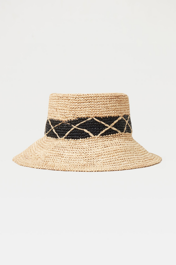 LSPACE - MONTAUK BUCKET HAT NATURAL