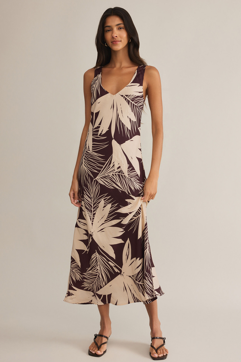 Z SUPPLY - HANA PALMERA MAXI DRESS