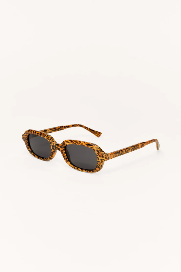 Z SUPPLY - MYST POLARIZED SUNGLASSES LEOPARD GREY