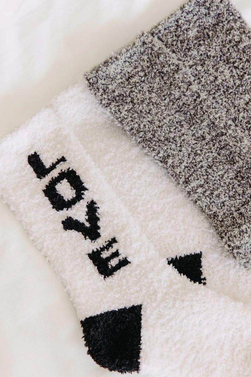 Z SUPPLY - PLUSH LOVE YOU SOCKS (2-PACK)