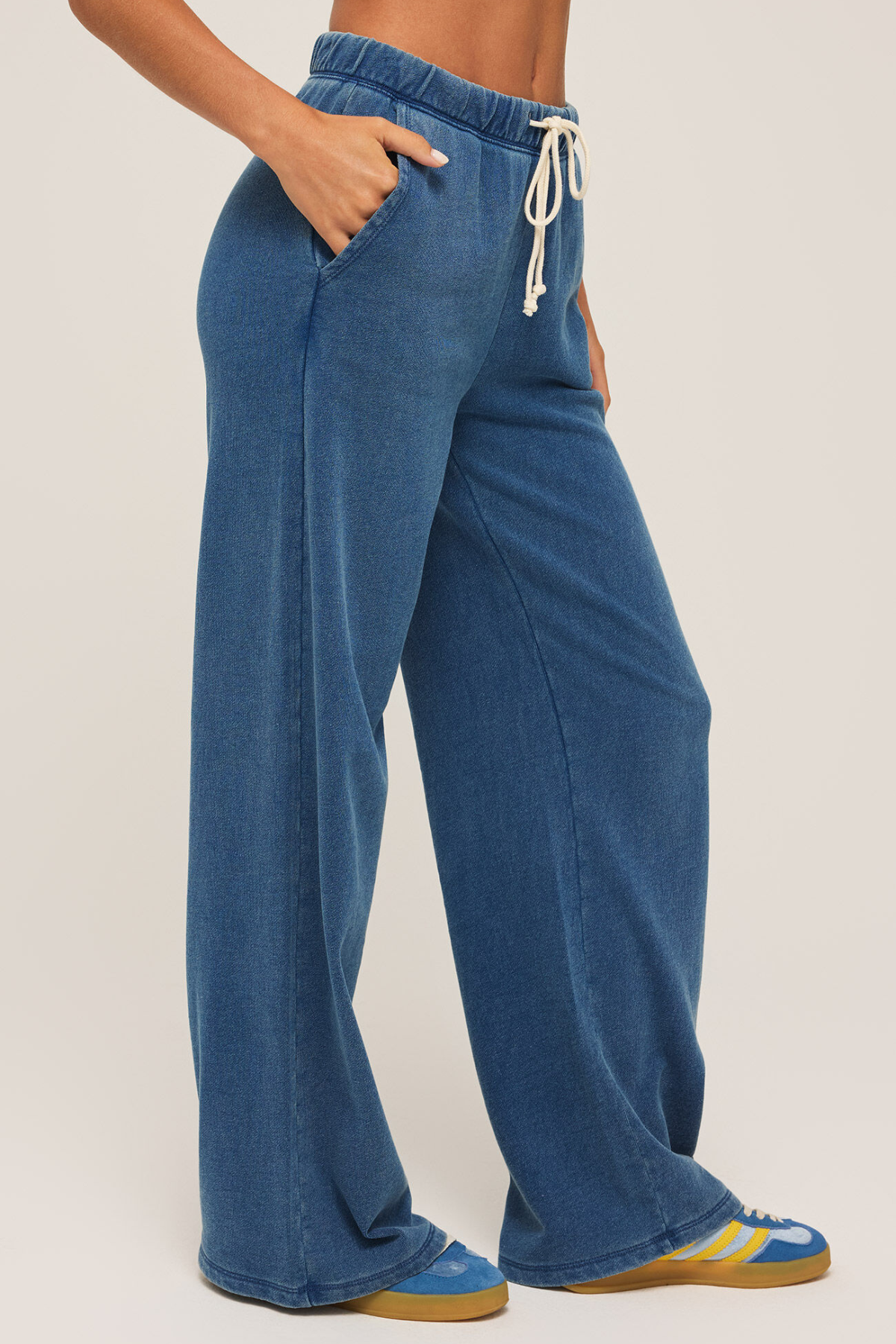 Z SUPPLY - HUNTER KNIT DENIM PANT VINTAGE INDIGO – swirlboutique