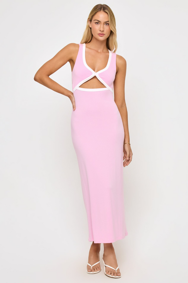 LSPACE - STEPH DRESS ROSEWATER
