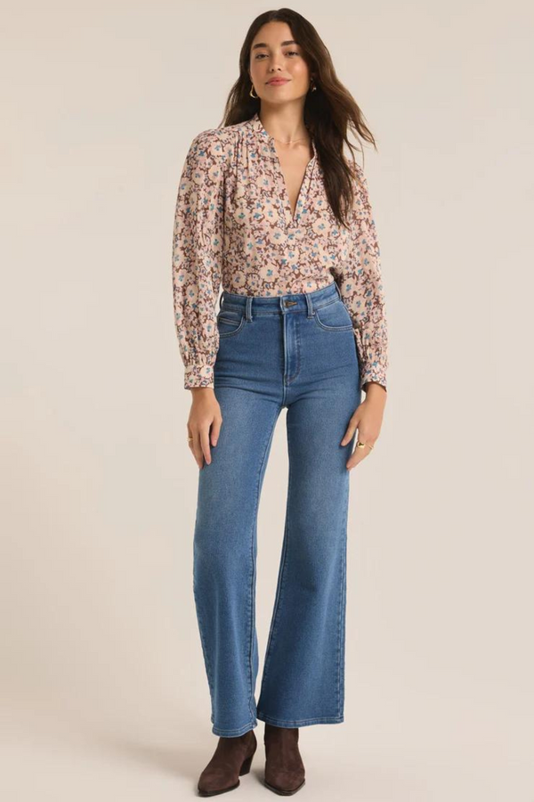 Z SUPPLY - ESME LA PAZ FLORAL BLOUSE