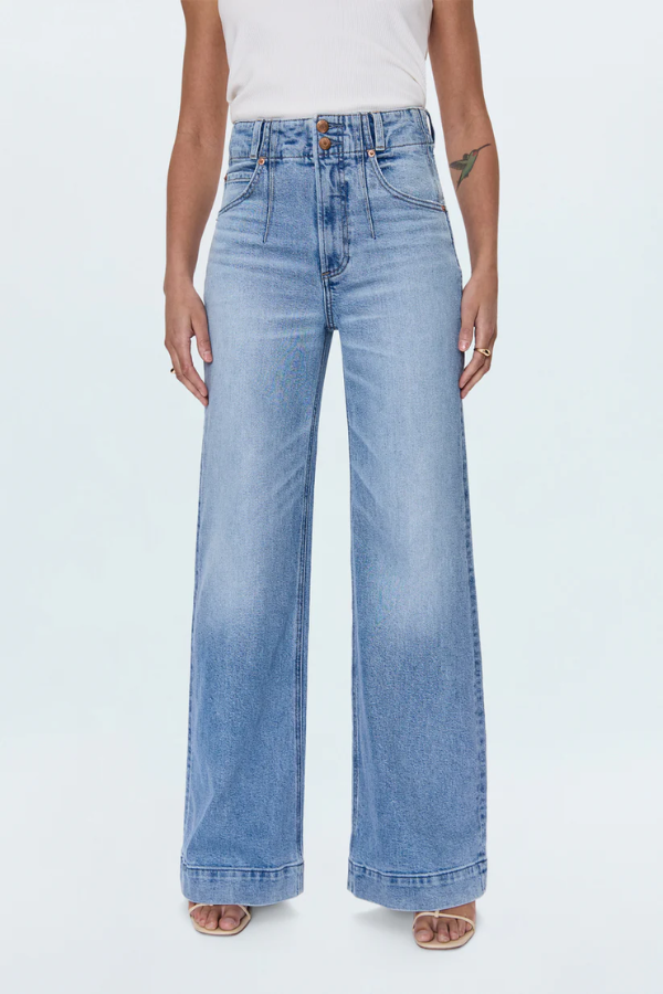 PISTOLA - LANA HIGH RISE ULTRA WIDE LEG JEAN TERRACE