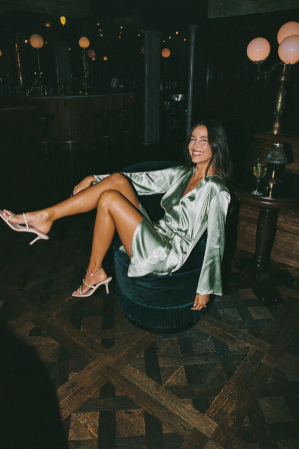 LSPACE - LAS PALMAS DRESS CELADON