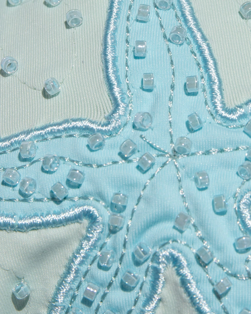 LSPACE - KOKOMO BIKINI TOP LIGHT AQUA TOURMALINE