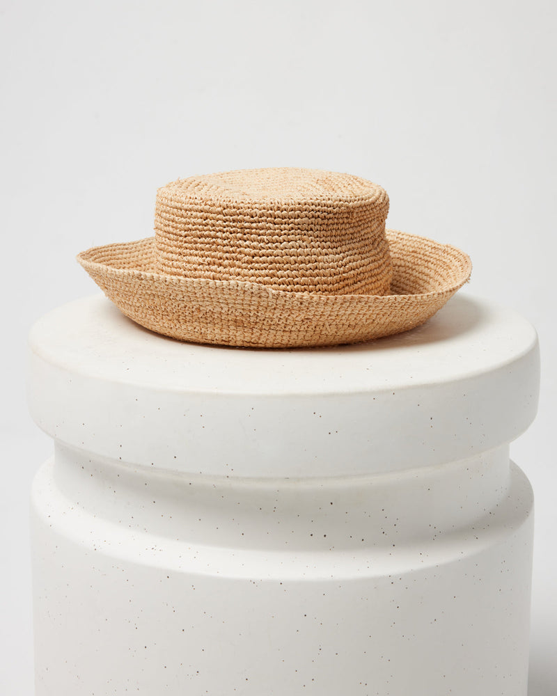 LSPACE - ISADORA BUCKET HAT NATURAL