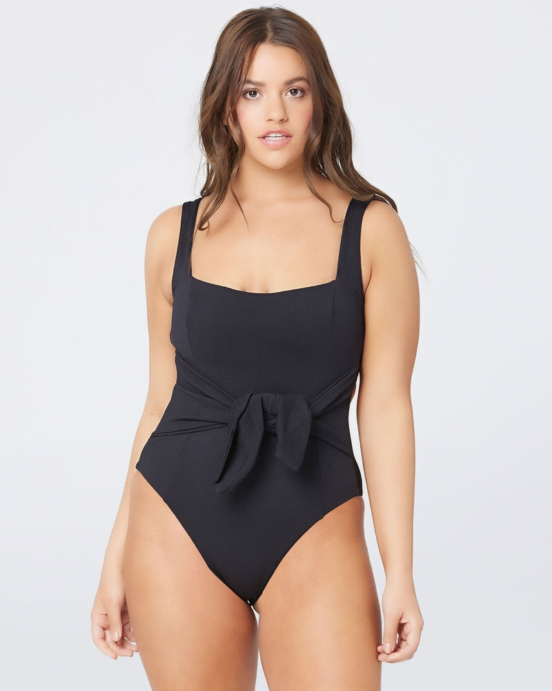 LSPACE - BALBOA ONE PIECE SWIMSUIT BLACK