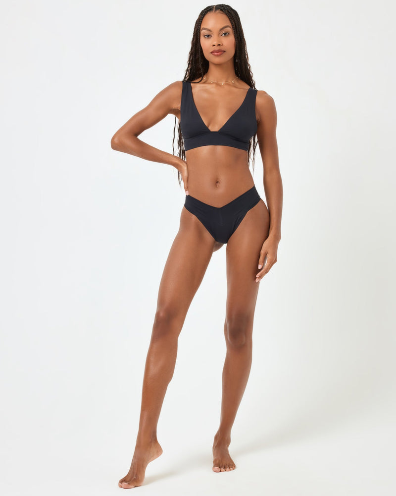 LSPACE - QUINN BIKINI BOTTOM BLACK