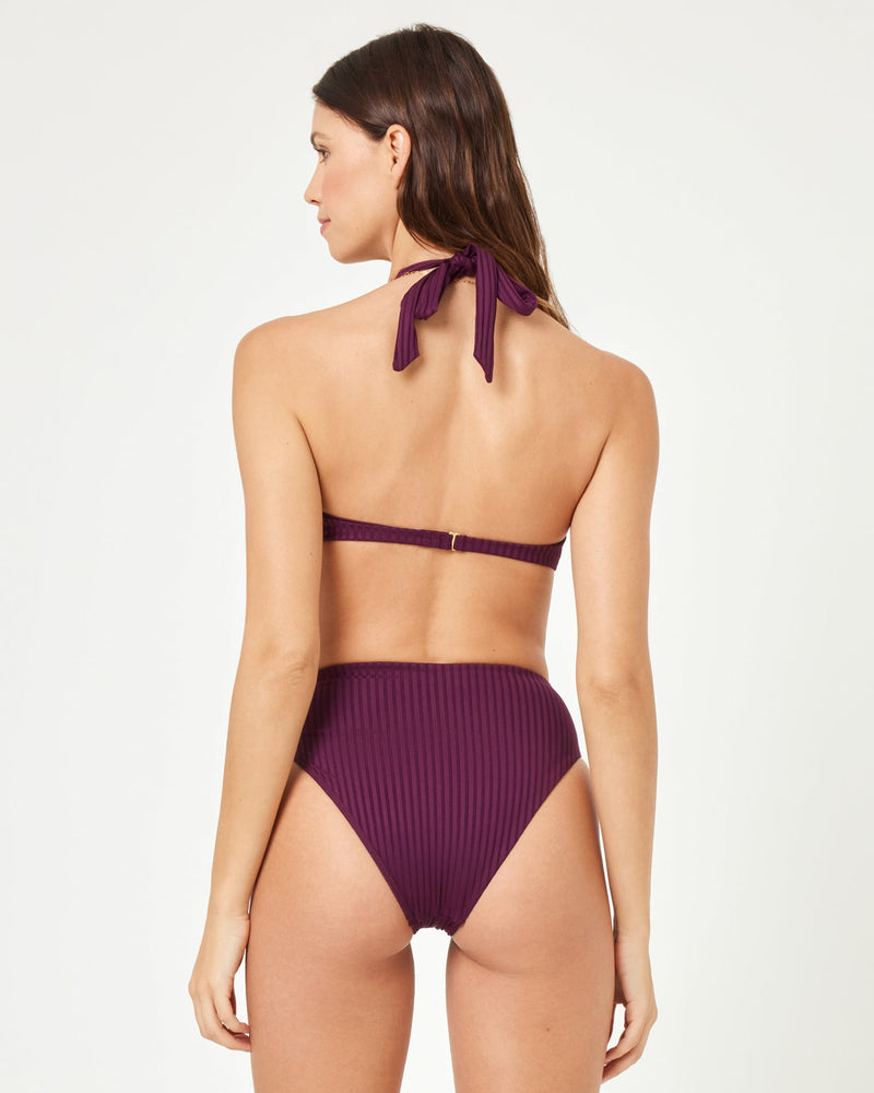 LSPACE - ISA BIKINI TOP MERLOT